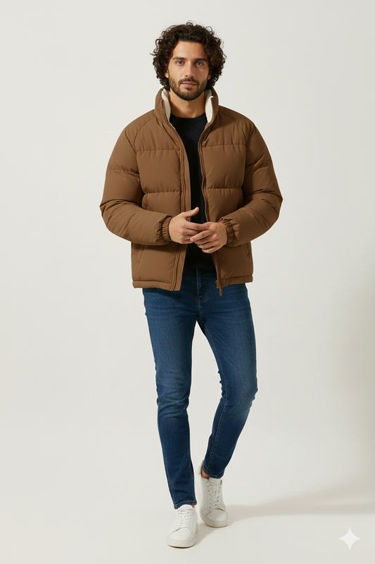 Veste Hiver Élégante Homme - Parka Doublée Polaire Chaud - PanierRoyale