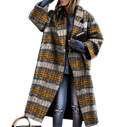 Manteau Femme Hiver Chic à Ceinture Élégante