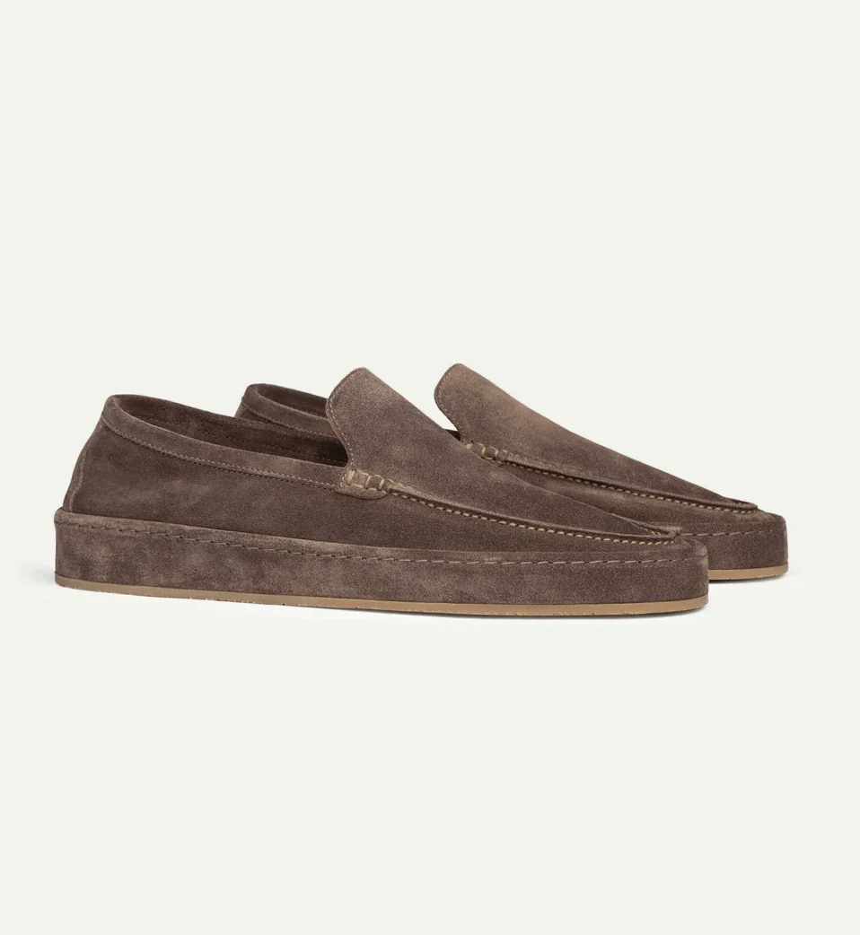 Mocassins Classiques en Cuir Bout Rond