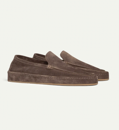 Mocassins Classiques en Cuir Bout Rond