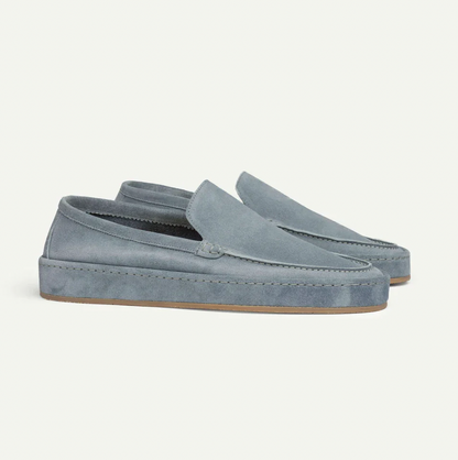 Mocassins Classiques en Cuir Bout Rond