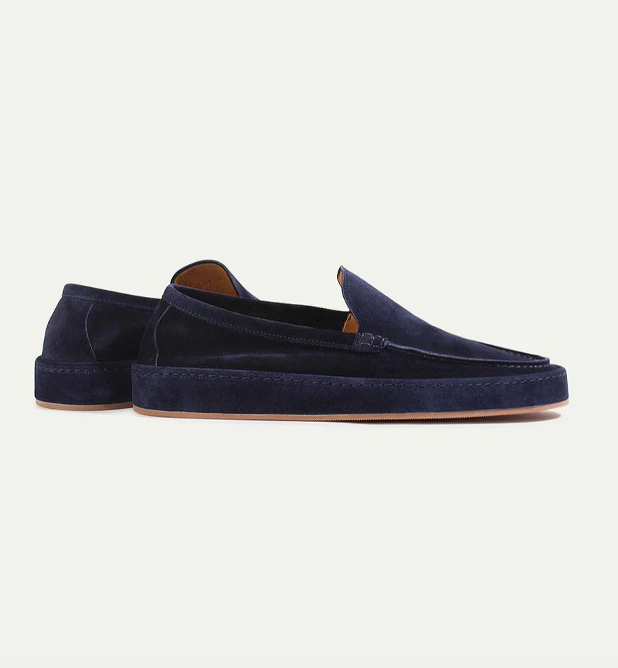 Mocassins Classiques en Cuir Bout Rond - PanierRoyale