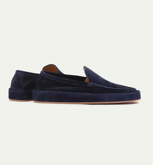 Mocassins Classiques en Cuir Bout Rond - PanierRoyale