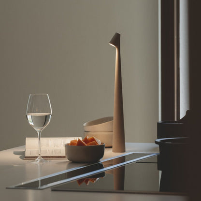 Lampe LED Sans Fil Aluminium Design Rechargeable Autonomie Longue