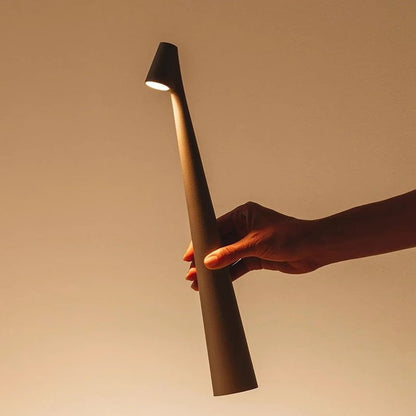 Lampe LED Sans Fil Aluminium Design Rechargeable Autonomie Longue