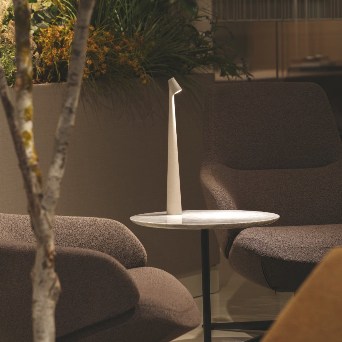 Lampe LED Sans Fil Aluminium Design Rechargeable Autonomie Longue