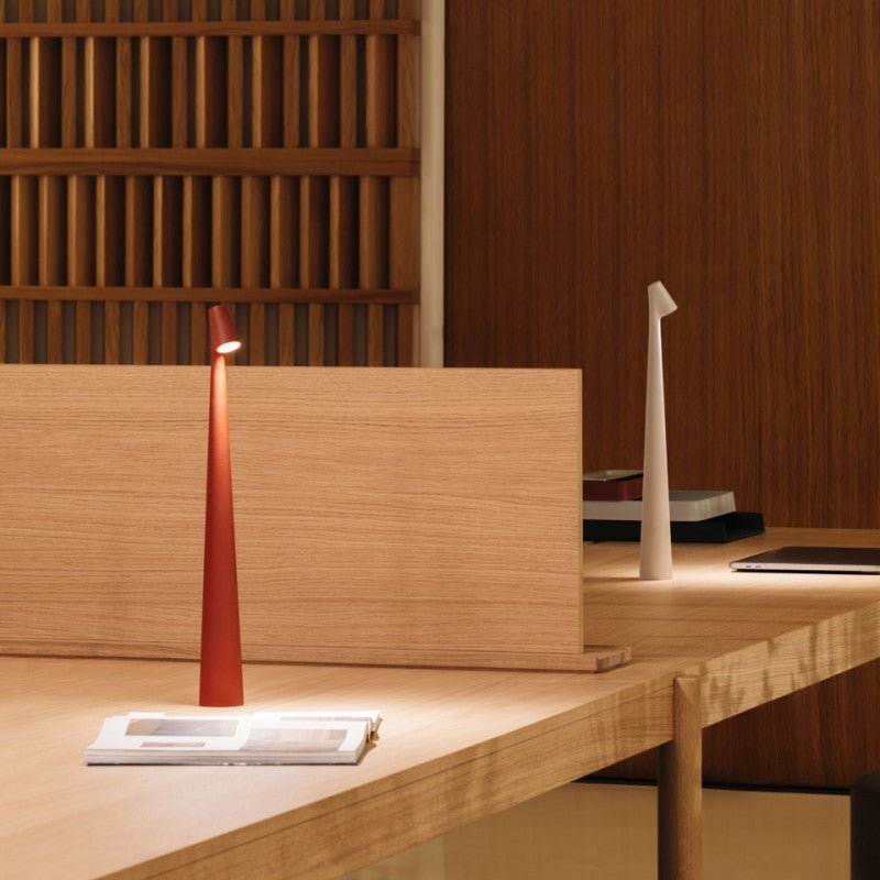 Lampe LED Sans Fil Aluminium Design Rechargeable Autonomie Longue