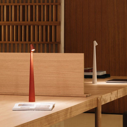 Lampe LED Sans Fil Aluminium Design Rechargeable Autonomie Longue