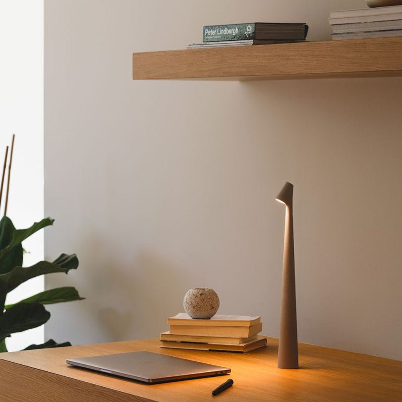 Lampe LED Sans Fil Aluminium Design Rechargeable Autonomie Longue