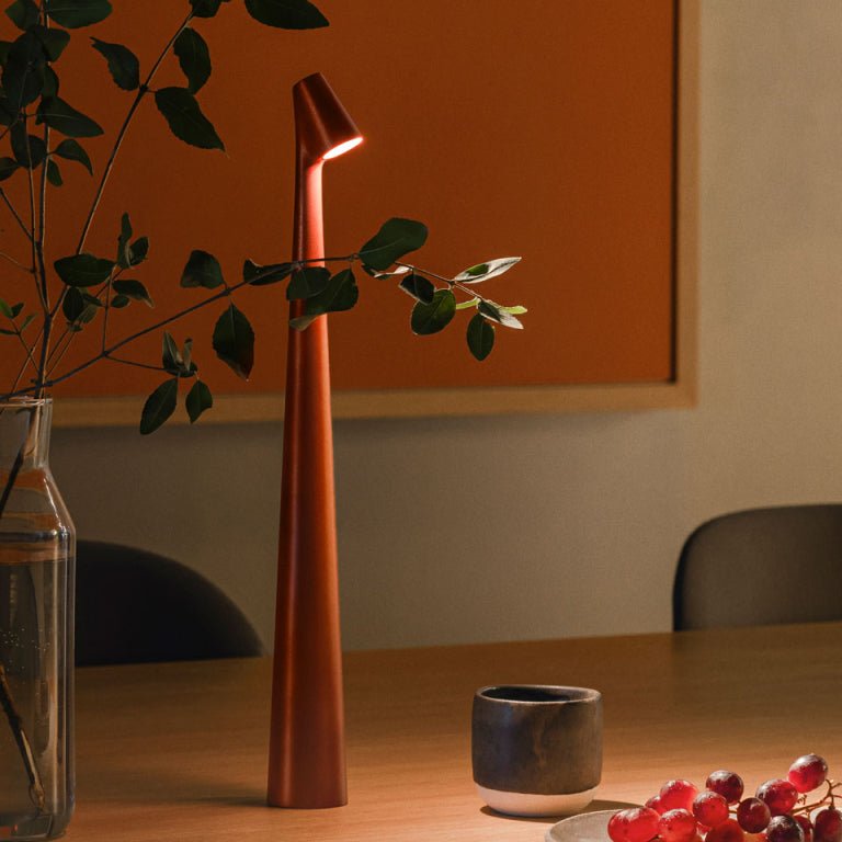 Lampe LED Sans Fil Aluminium Design Rechargeable Autonomie Longue