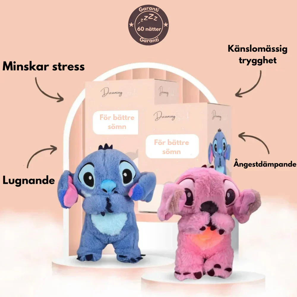 Peluche Nuit Lumineuse pour Bébé Doux et Confortable