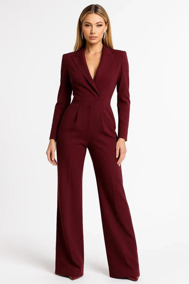 Veste Blazer Femme Élégante Taille Évasée - PanierRoyale