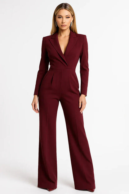 Veste Blazer Femme Élégante Taille Évasée