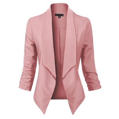 Blazer femme manches longues élégant