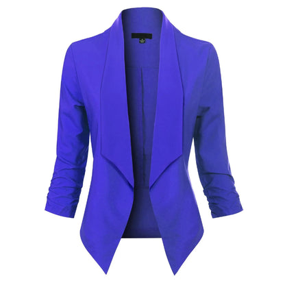 Blazer femme manches longues élégant
