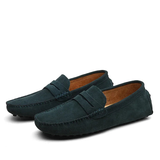 MocaDaim™ – Mocassins Hommes en Daim Confortables et Élégantes