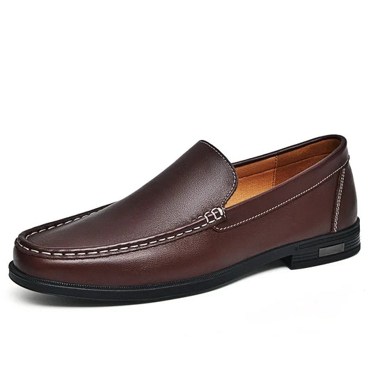 MocaDistinction™ – Mocassins Hommes en Cuir Confortables et Élégantes