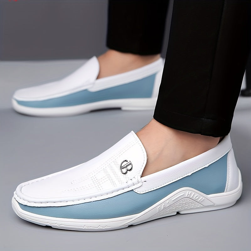 Mocassins Hommes Confortables en Cuir avec Semelle Antidérapante
