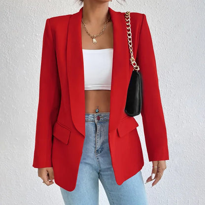 Veste Femme Rose Fuchsia avec Sac à Chaîne Noir Chic