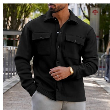 Gilet Homme Élégant en Tissu Confort avec Poches