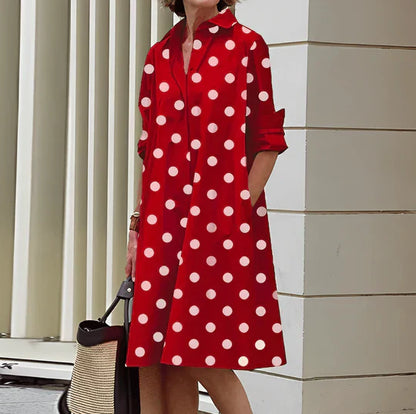 Robe Chemisier Élégante pour Femme - Robe Chic et Confortable