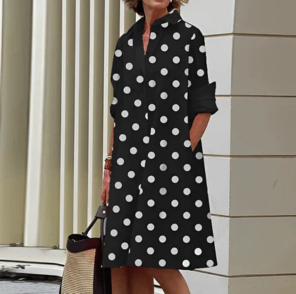 Robe Chemisier Élégante pour Femme - Robe Chic et Confortable