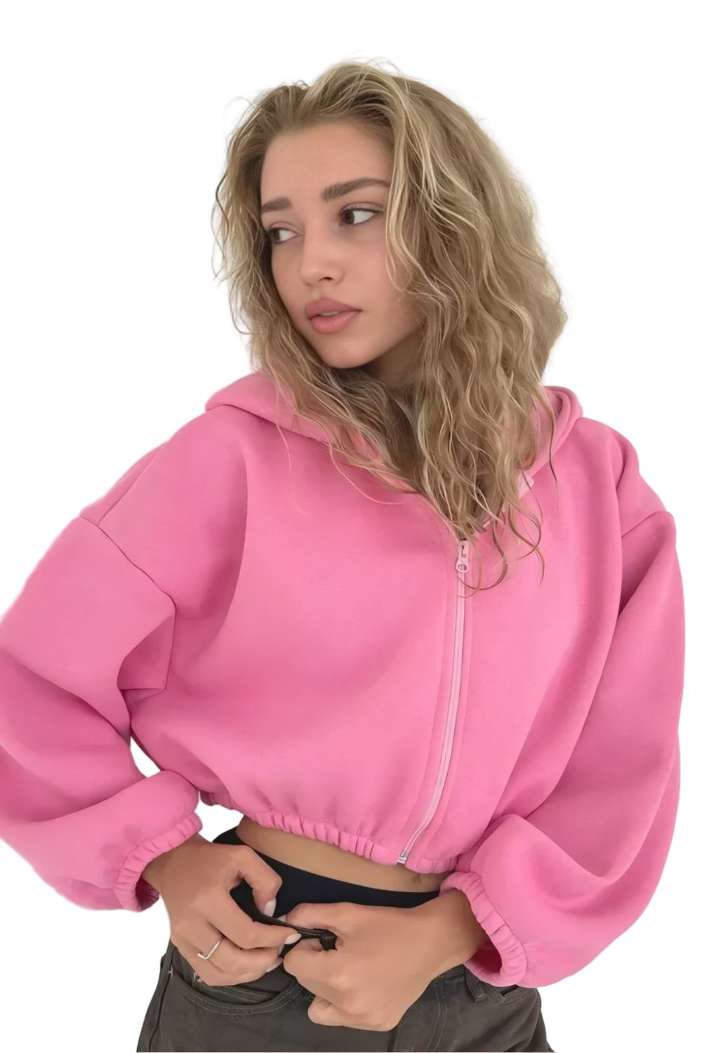 Sweat Capuche Féminin Slim Fit Tendance - PanierRoyale