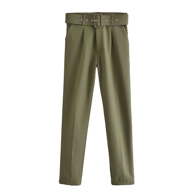 Pantalon Femme Confortable Taille Haute Élastique