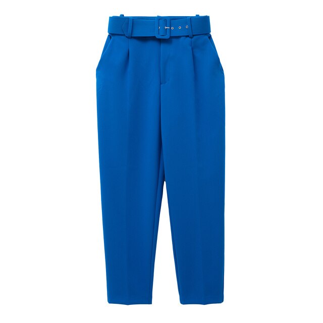 Pantalon Femme Confortable Taille Haute Élastique