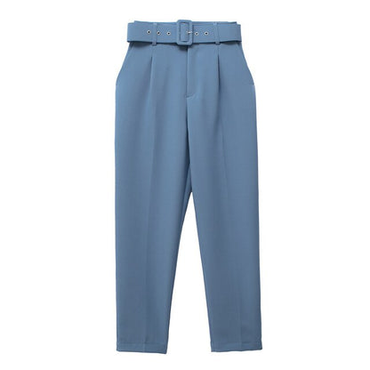 Pantalon Femme Confortable Taille Haute Élastique