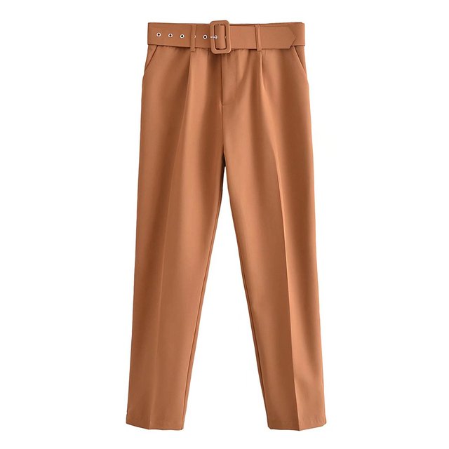 Pantalon Femme Confortable Taille Haute Élastique