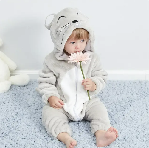 Costume Bébé Peluche Jungle Amusant