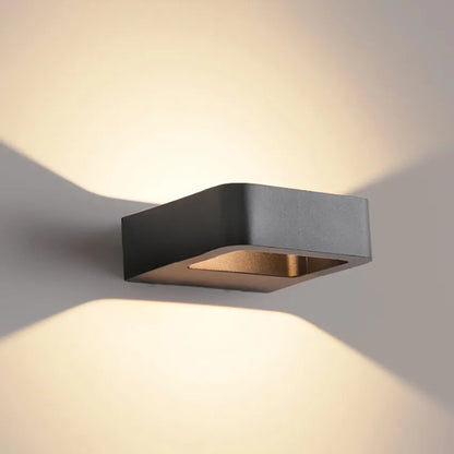 Murlustro™ – Applique Murale Extérieure Éclairage Réglable Noir Moderne