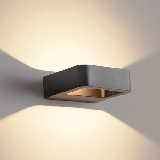 Murlustro™ – Applique Murale Extérieure Éclairage Réglable Noir Moderne