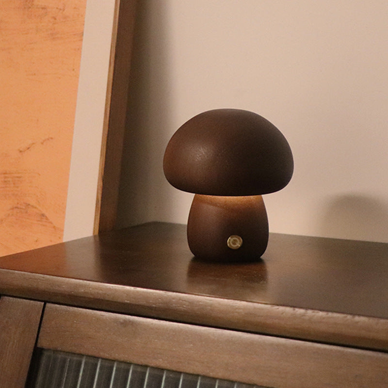 MycoLume™ – lampe de table ambiance bois dimmable