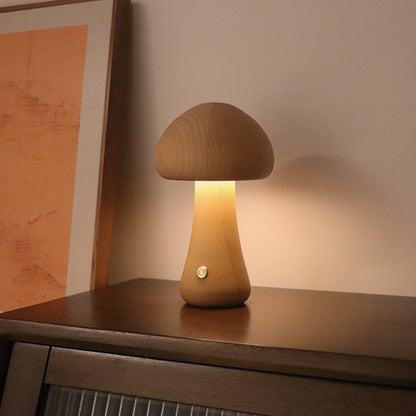MycoLume™ – lampe de table ambiance bois dimmable