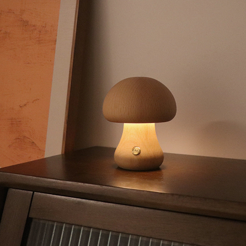 MycoLume™ – lampe de table ambiance bois dimmable