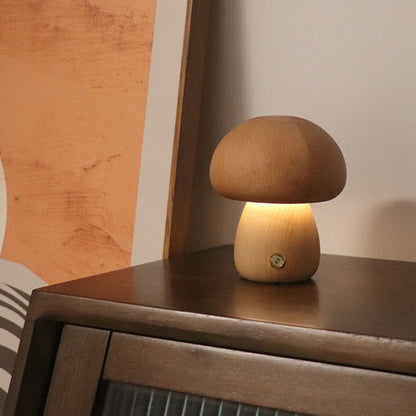 MycoLume™ – lampe de table ambiance bois dimmable