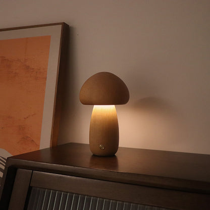MycoLume™ – lampe de table ambiance bois dimmable