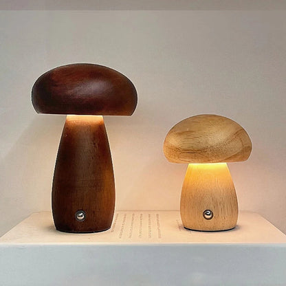 MycoLume™ – lampe de table ambiance bois dimmable