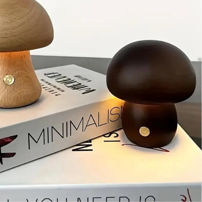 MycoLume™ – lampe de table ambiance bois dimmable