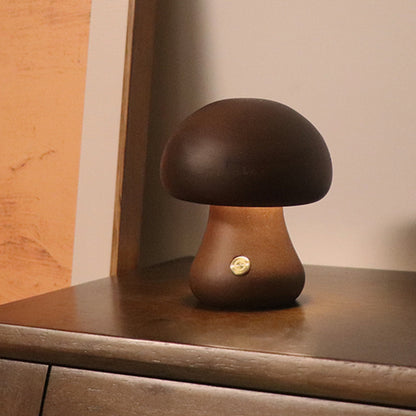 MycoLume™ – lampe de table ambiance bois dimmable