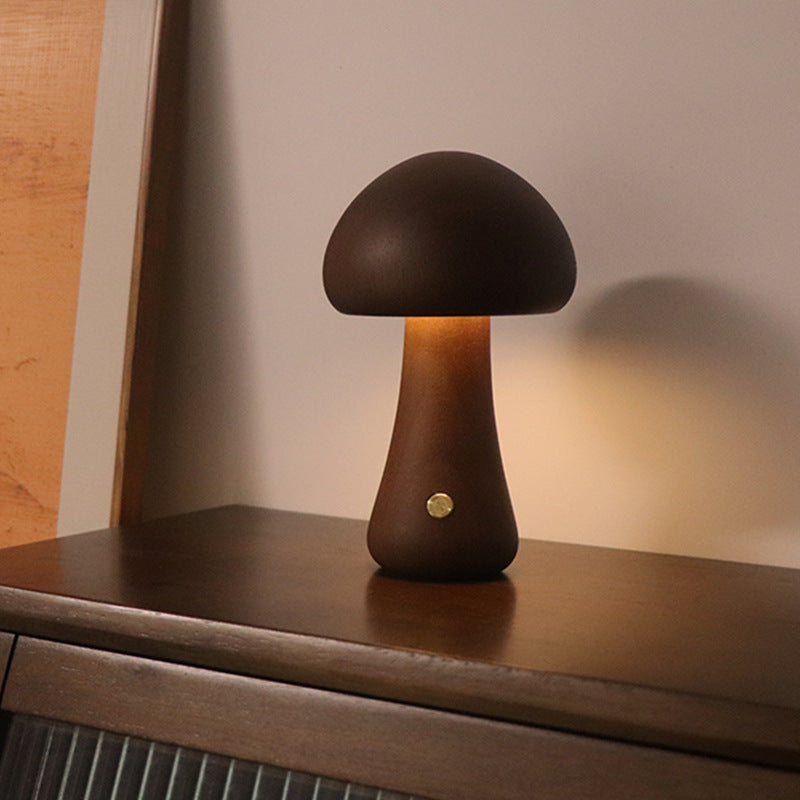 MycoLume™ – lampe de table ambiance bois dimmable