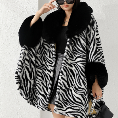 MAILEE - Manteau Cape pour Femmes