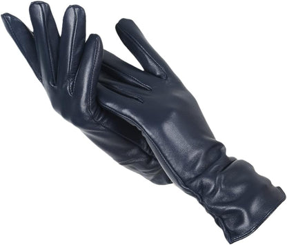 Gants Cuir Femmes Chauffants et Élégants - PanierRoyale