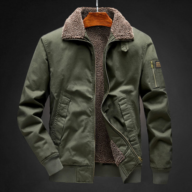 Doudoune Hiver Homme Fleece Doux et Chaude