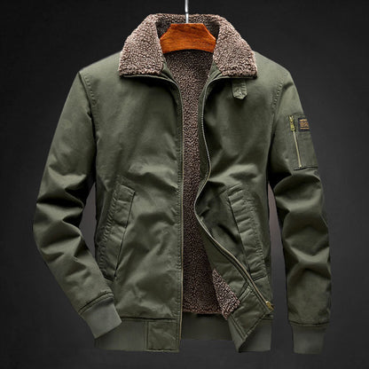 Doudoune Hiver Homme Fleece Doux et Chaude