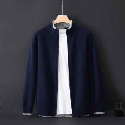 Blouson Homme Cashmere Élégant et Chaud