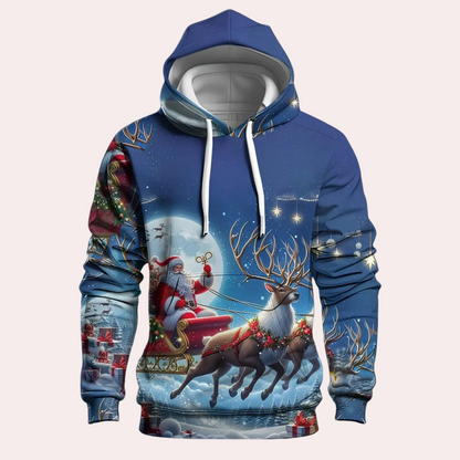 Sweat à Capuche Hiver Chic pour Homme - PanierRoyale