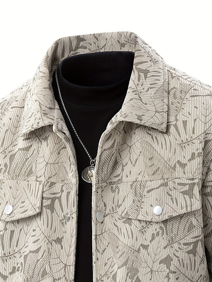Veste Cuir Homme Décontractée